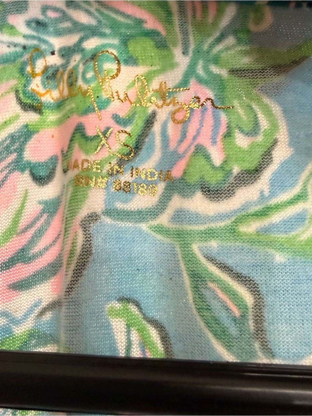 🌴 Lilly Pulitzer Tessa V-Neck Dress – Cumulus Blue Chick Magnet Print XS 🌴 - Picture 3 of 5